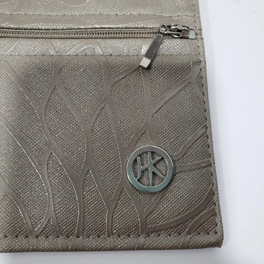 HipKlips Bag Zippered  Clip On Pouch Wallet /Phone Bag,Gray. - Picture 2 of 7